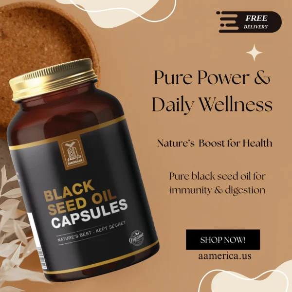 Black Seed Oil Capsules (Softgels) Darussalam - Image 2