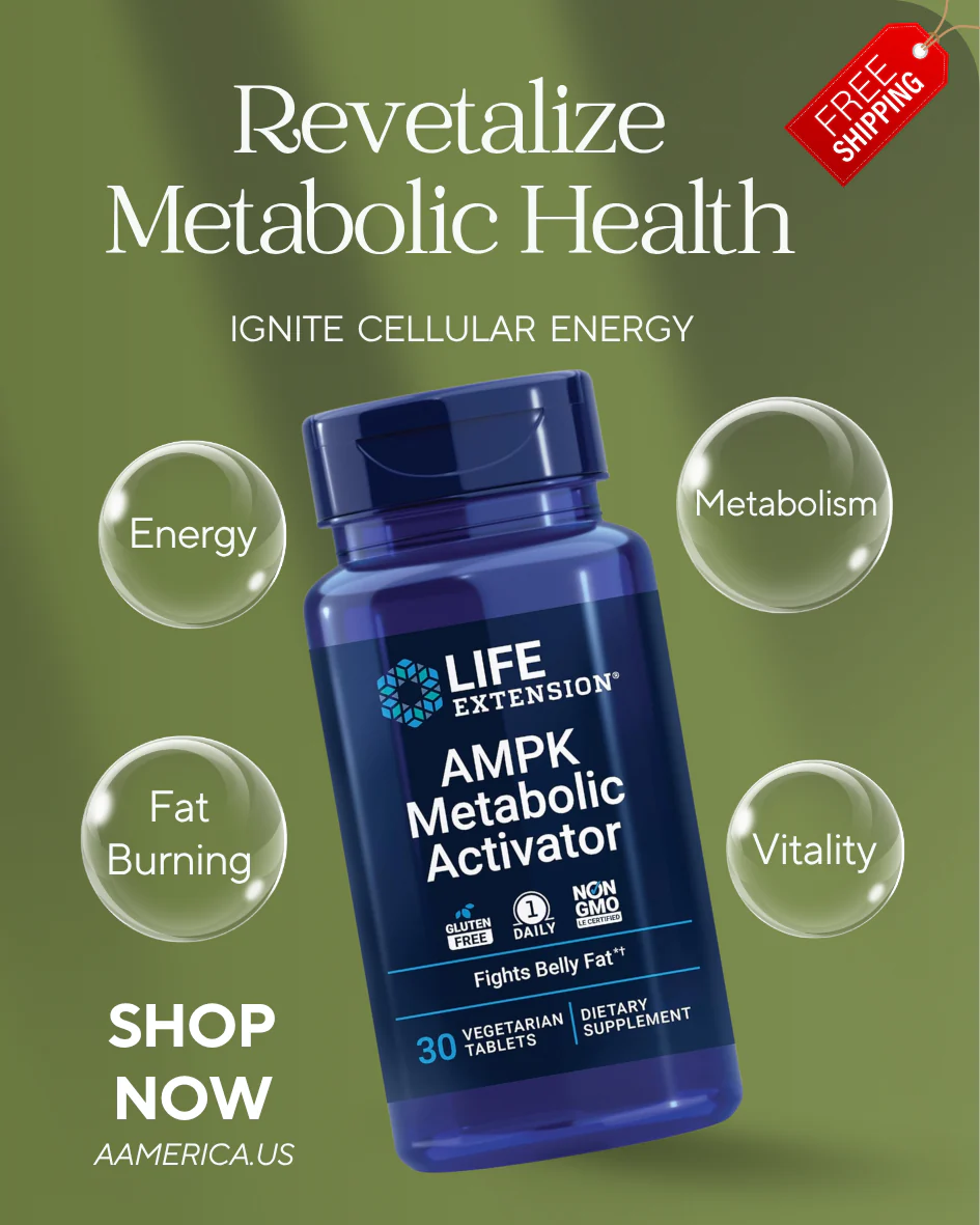 AMPK Metabolic Activator – Burn Belly Fat • Boost Metabolism • 30‑Veg Tabs - Image 2